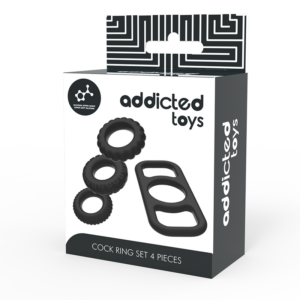 Addicted Toys - Set Inele pentru Penis 4 Piese 15 Addicted Toys - Set Inele pentru Penis 4 Piese - imagine 7