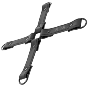 Fetish Submissive Bondage-Conector Cătușe din Piele Vegană - imagine 1