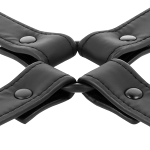 Fetish Submissive Bondage-Conector Cătușe din Piele Vegană - imagine 3