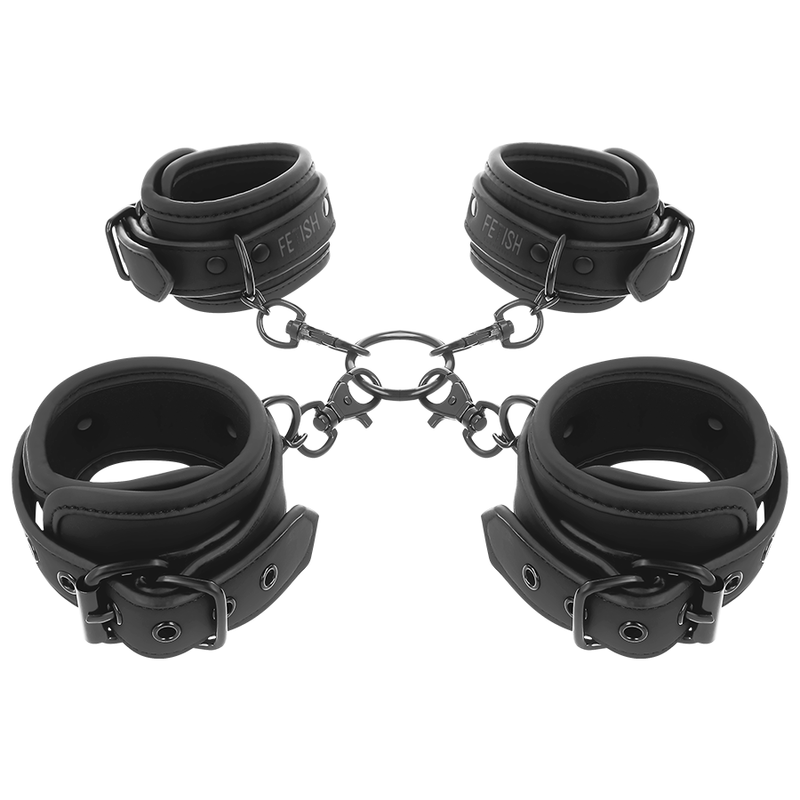 Fetish Submissive Bondage-Set de Cătușe pentru Mâini și Glezne 1 img 95022 f9afc87f8f6525f37991ecf4e3c93b1b 1