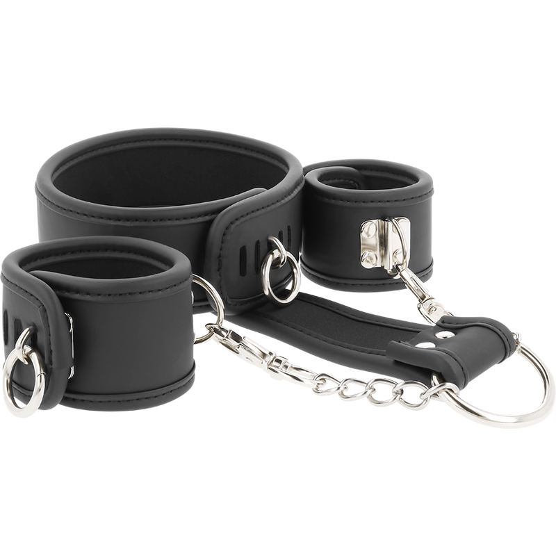 Fetish Submissive Bondage-Colier si Catuse din Piele Vegana 1 img 95031 1bee2af01edf55332b70974bba671d18 1