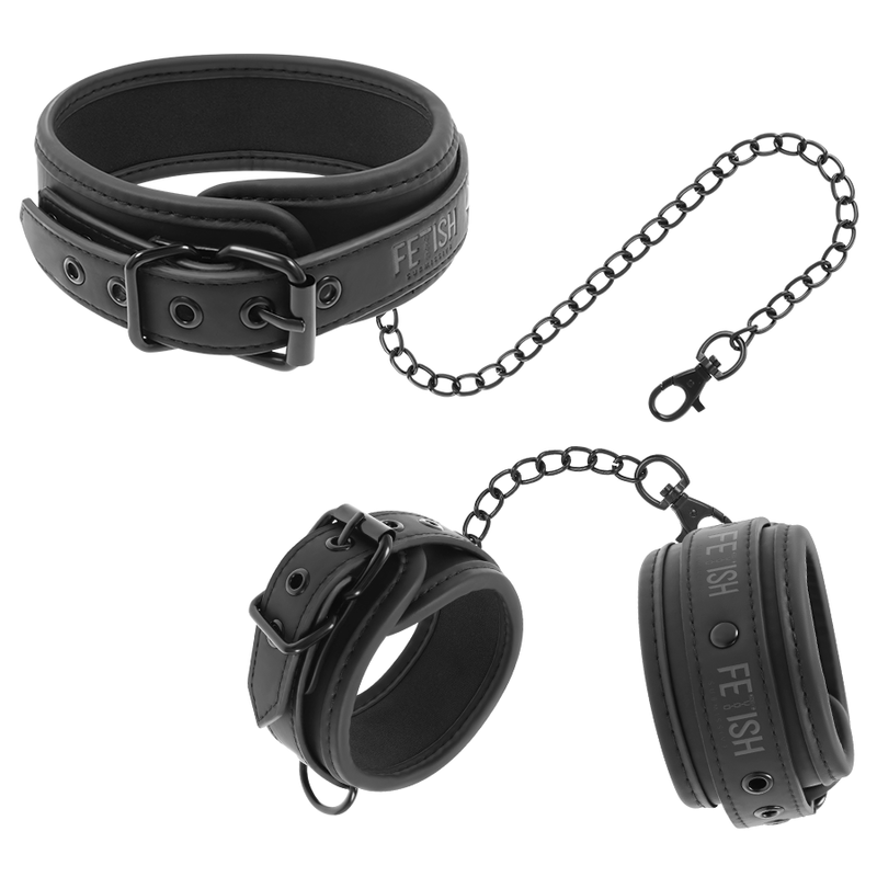 Fetish Submissive Bondage-Zgardă și Cătușe din Piele Vegană 1 img 95037 5441934dbeacb16230bfe6648b024e2a 1