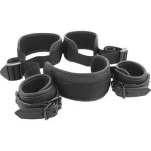 Fetish Submissive Bondage-Master Position cu 4 Cătușe Căptușite · Accesorii BDSM (imaginea 8)