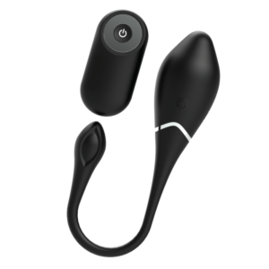 Black&silver-Jenell Ou Vibrator Reîncărcabil-Silicon, 10 Trepte 11 Black&silver-Jenell Ou Vibrator Reîncărcabil-Silicon, 10 Trepte - imagine 3