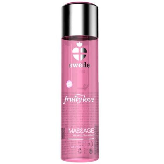 Swede - Fruity Love Ulei de Masaj Efect de Încălzire Căpșuni și Șampanie 60 ml 1 img 95072 fca95e67df6c9e6e692987732eb93484 1