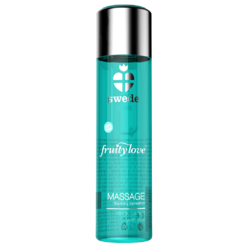 Swede - Fruity Love Ulei de Masaj cu Efect Încălzitor Coacăze Negre și LIME-120 ml 1 img 95085 2a95e304fc37eef9efccf7cacf5b9d69 1