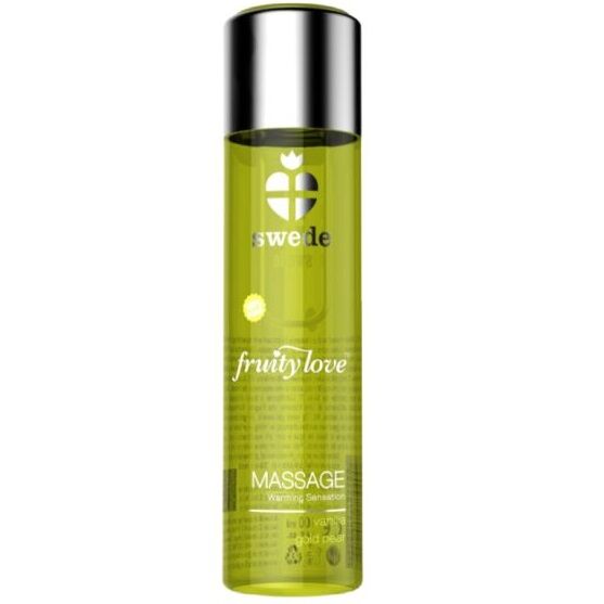 Swede - Fruity Love Ulei de Masaj Efect Încălzitor Vanilie și Pară Aurie 60 ml 1 img 95086 4525dcac8f92900b822d61ed681a6a4f 1