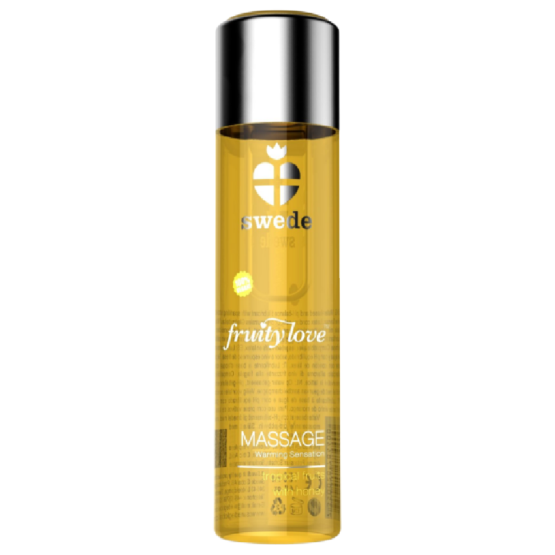 Swede - Fruity Love Ulei de Masaj cu Efect Încălzitor, Aromă Tropicală cu Miere, 120 ml 1 img 95089 c85c1c20e2bbd742e592fb6cb7f8ca4f 1