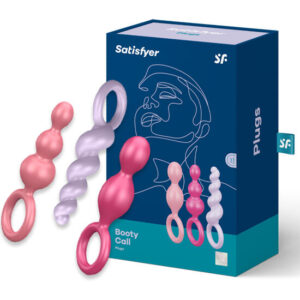 Satisfyer Plugs-Set 3 Pluguri Anale Tricolor-Silicon 4 Satisfyer Plugs-Set 3 Pluguri Anale Tricolor-Silicon · Accesorii BDSM (imaginea 2)