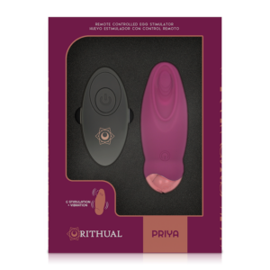 Rithual-Priya Ou Vibrator Telecomandă G-spot + Vibrație-Silicon - imagine 6