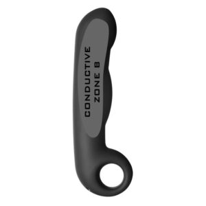 Electrastim-Ovid Dildo din Silicon Negru 10 Electrastim-Ovid Dildo din Silicon Negru - imagine 4
