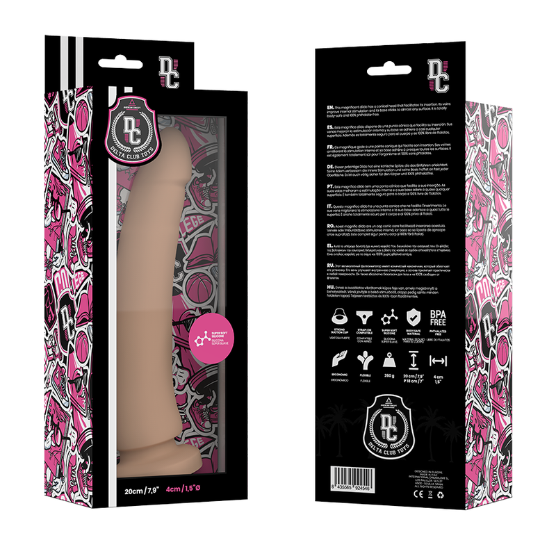 Deltaclub-Dildo Natural Medical din Silicon 20 cm - Ø 4 cm 3 img 96034 4aa41a3bba014b349fd1189ab0c22d25 1