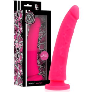 Deltaclub-Dildo Roz din Silicon Medical 20 cm - Ø 4 cm 11 Deltaclub-Dildo Roz din Silicon Medical 20 cm - Ø 4 cm - imagine 4