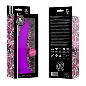 Deltaclub-Dildo Lila din Silicon Medical 20 cm Ø 4 cm 10 Deltaclub-Dildo Lila din Silicon Medical 20 cm Ø 4 cm - imagine 3