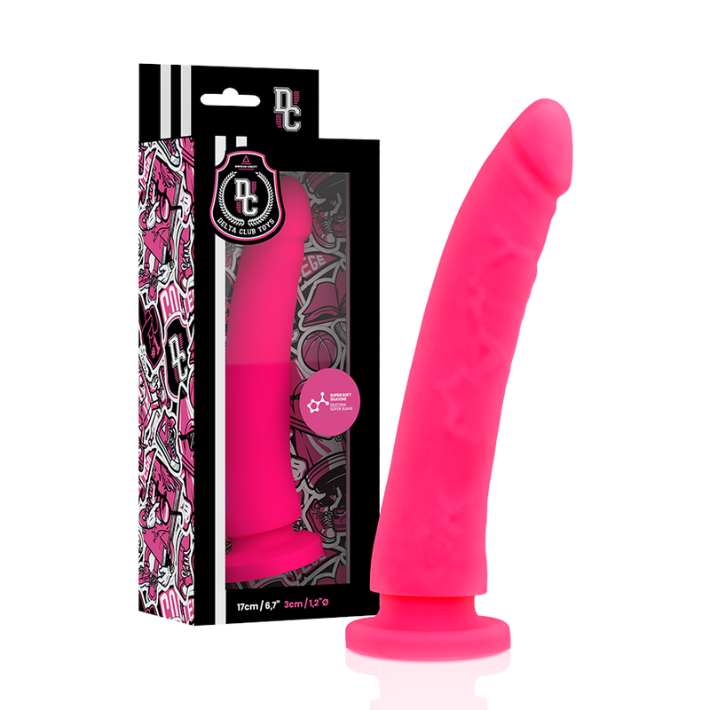 Deltaclub-Ham pentru Dildo din Silicon Roz 17 cm - Ø 3 cm 8 img 96294 16ed1f87c0a7471a5d84dcbb200c77ac 1