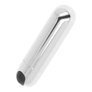 Ohmama Vibrators-Bullet Vibrant Argintiu 8 cm-10 Trepte - imagine 3