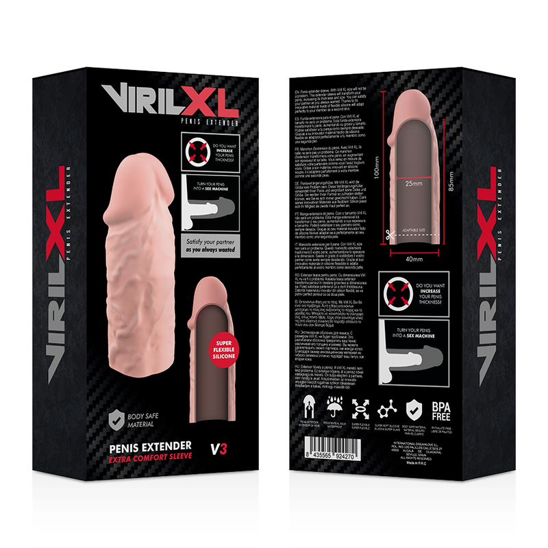 Virilxl - Extensie pentru Penis Silicon Lichid V3 Natural 2 img 96716 498f8e9625ea0be35e6ba7f84d05686f 1