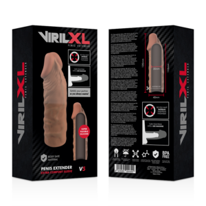 Virilxl - Liquid Silicone V5 Brown Extensie Penis 15 Virilxl - Liquid Silicone V5 Brown Extensie Penis - imagine 6