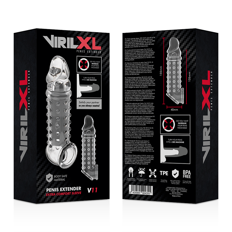 Virilxl - Extensie Penian si Manșon V11 Transparent 6 img 96773 472b3465b44bf3258875913f36cecd38 1