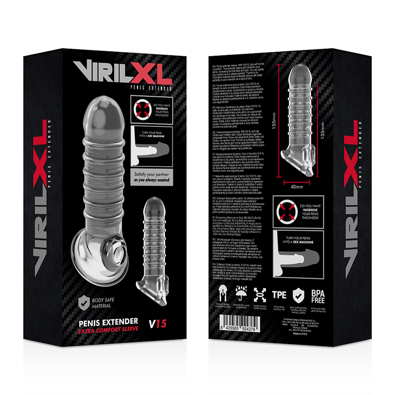 Virilxl - Extensie și Teacă pentru Penis V15 Transparent 5 img 96787 a7614a1b9f491f2d2e0e826ff724ac35 1
