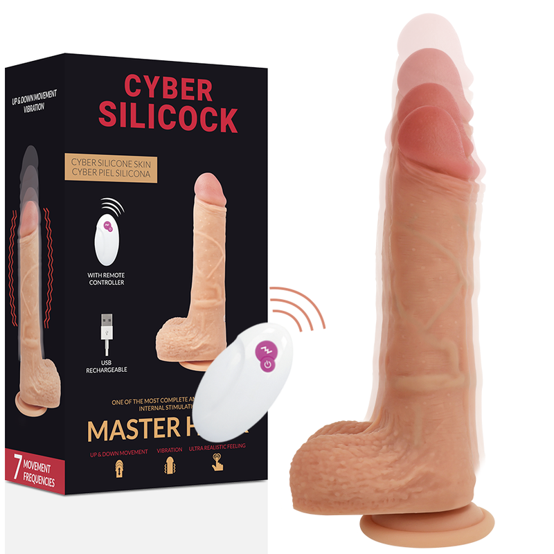 Cyber Silicock-Remote Control Realistic Master Huck 20.9 cm 1 img 97059 a94fd722a541a1849978359c87372e2e 1