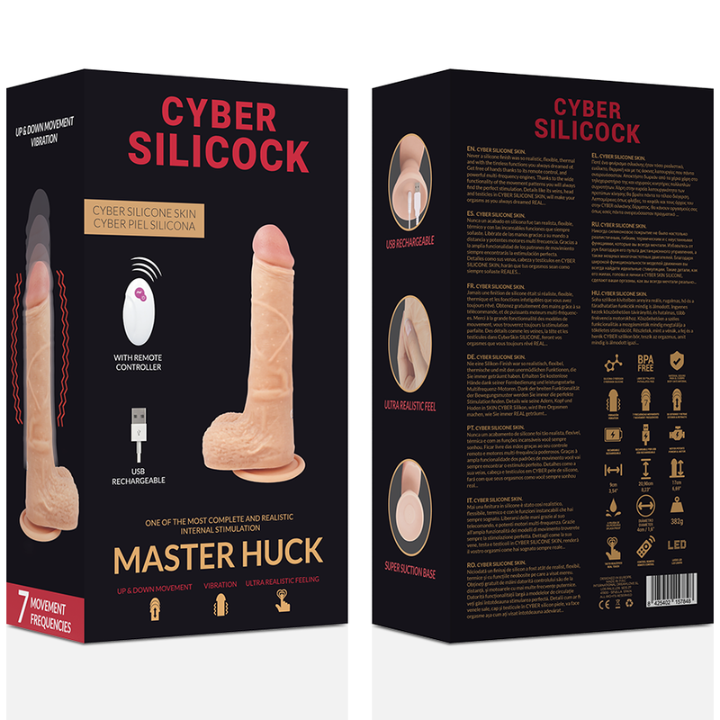 Cyber Silicock-Remote Control Realistic Master Huck 20.9 cm 5 img 97060 f21dda4813202dc366fa787f20643dfd 1