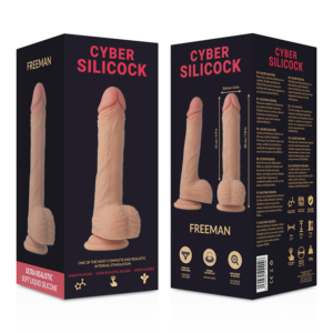 Cyber Silicock-Strap-on Freeman din Silicon Lichid cu 3 Inele 15 Cyber Silicock-Strap-on Freeman din Silicon Lichid cu 3 Inele - imagine 5