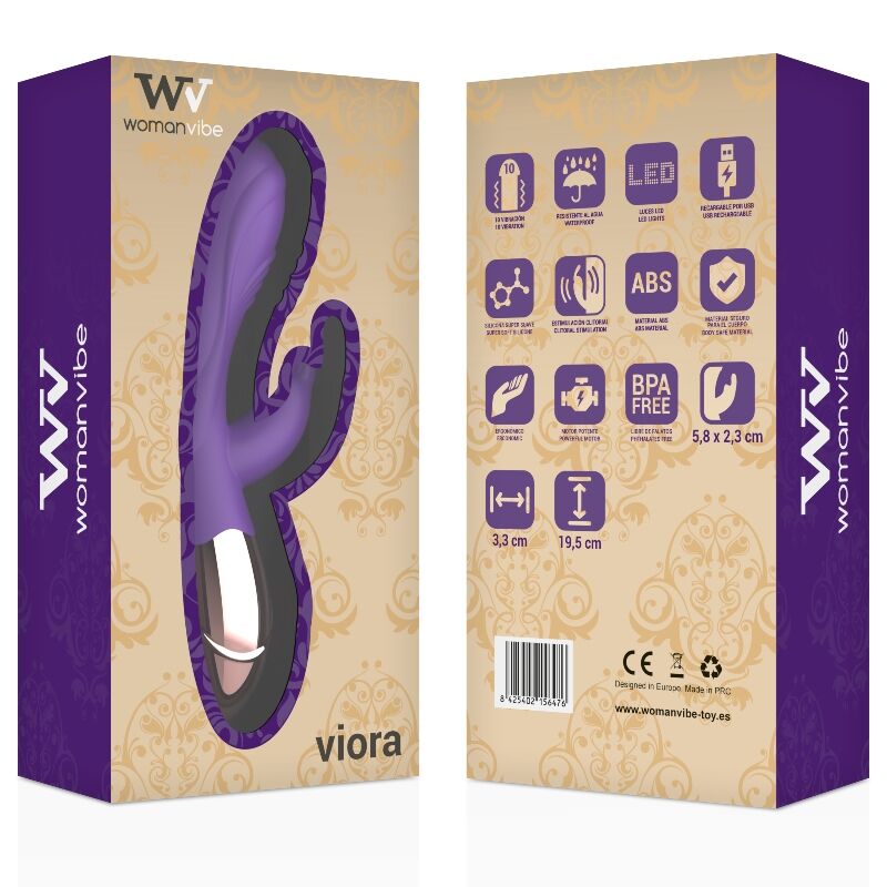 Womanvibe - Viora Vibrator Reîncărcabil din Silicon 3 img 97605 c4b88ed046a05f9c89c7723bb40a8c74 1