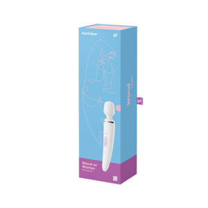 Satisfyer Wand-Wander Woman White-Silicon, 10 Trepte, USB 12 Satisfyer Wand-Wander Woman White-Silicon, 10 Trepte, USB - imagine 6