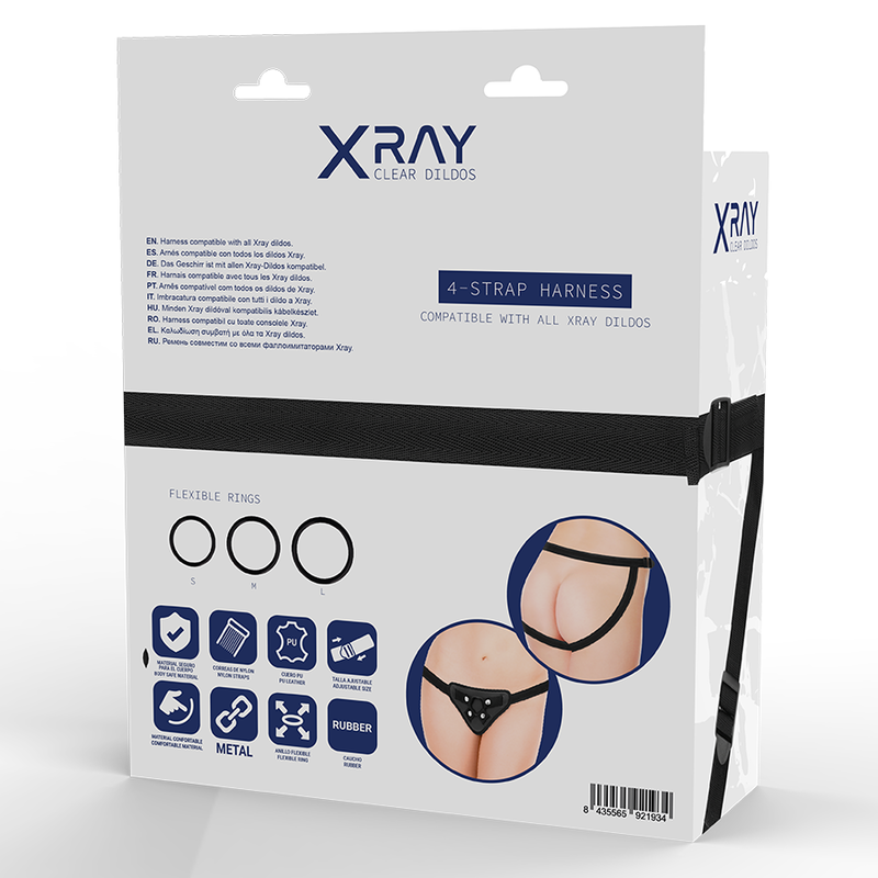 X Ray-Ham pentru Dildo cu Inele din Silicon 7 img 98066 fa04e8c14f8388fe351e406895ada0a9 1