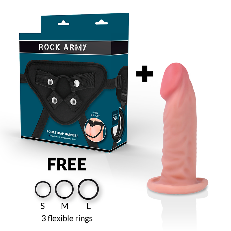 Rock Army-Ham + Dildo Realist Tiger Densitate Dublă 14 cm 10 img 98213 3cfb0f1a4481b6b259f107333868e820 1