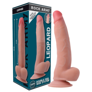 Rock Army-Harness + Dual Density Leopard 23 cm -o- 4.77 cm-Silicon 17 Rock Army-Harness + Dual Density Leopard 23 cm -o- 4.77 cm-Silicon - imagine 7