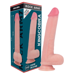 Rock Army-Arn S + Liquid Silicone Dildo Premium Kingcobra 24 cm 19 Rock Army-Arn S + Liquid Silicone Dildo Premium Kingcobra 24 cm - imagine 9