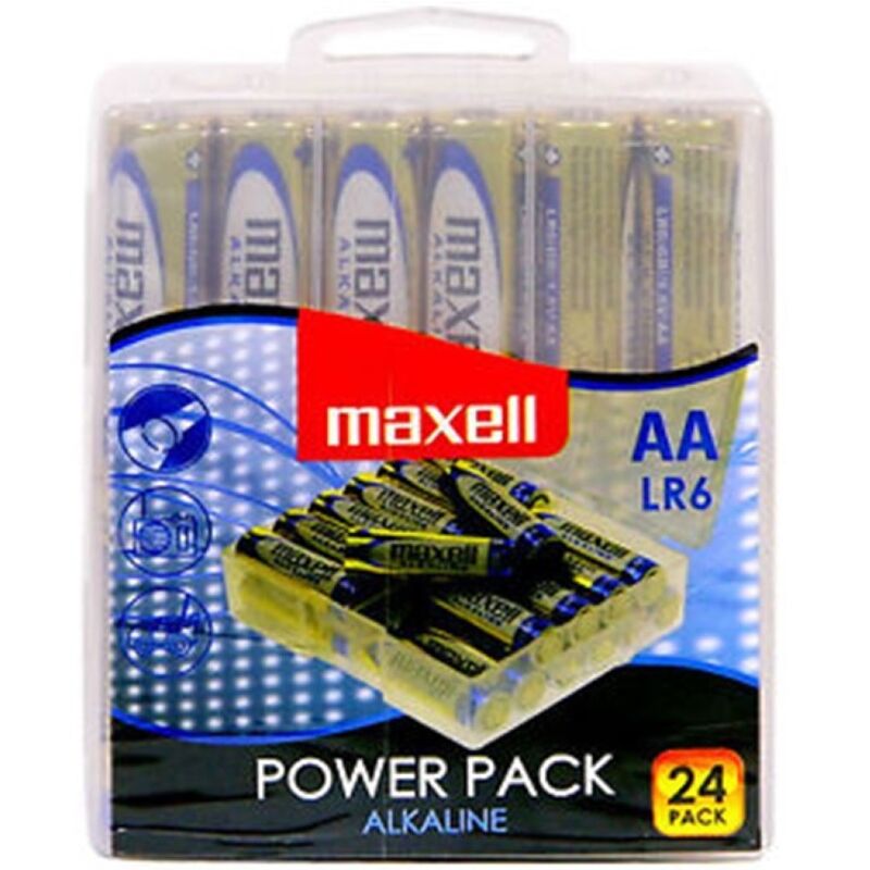 Maxell-Baterii Alcaline Aa LR6, Pachet 24 Bucăți 1 img 98523 91d27895019169407af5361322c76bb4 1
