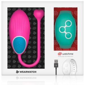 Wearwatch - Watchme Technology Ou Vibrator cu Telecomandă Fuchsia / Seawater 11 Wearwatch - Watchme Technology Ou Vibrator cu Telecomandă Fuchsia / Seawater - imagine 4