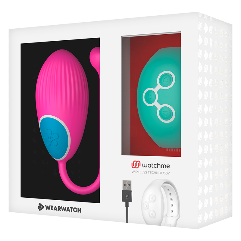 Wearwatch - Watchme Technology Ou Vibrator cu Telecomandă Fuchsia / Seawater 3 img 98728 a52eeac026e1d41a02a15724f6ce857e 1