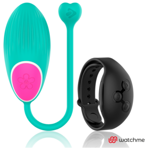 Wearwatch - Egg Vibrator cu Telecomandă Watchme Technology Sea Water/JET - imagine 4