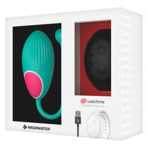 Wearwatch - Egg Vibrator cu Telecomandă Watchme Technology Sea Water/JET - imagine 7
