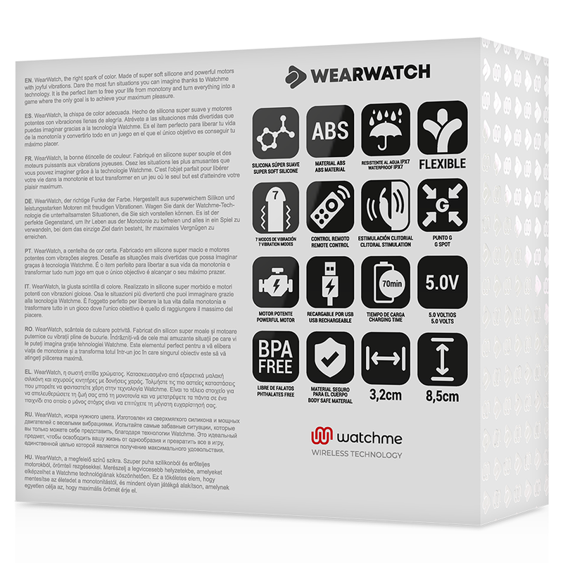 Wearwatch-Watchme Vibrator Tehnologie Duală Indigo/Snow-Silicon 4 img 98933 4bf18351c28dd08c77280bb09e9136d1 1