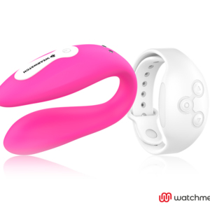 Wearwatch - Watchme Vibrator Dual Tehnologie Fuchsia / Snow - imagine 6