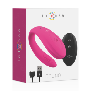 Intense Remote Control-Bruno Partner Plăcere Dublă Roz-Silicon 10 Intense Remote Control-Bruno Partner Plăcere Dublă Roz-Silicon - imagine 5