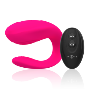Intense Remote Control-Bruno Partner Plăcere Dublă Roz-Silicon 9 Intense Remote Control-Bruno Partner Plăcere Dublă Roz-Silicon - imagine 4
