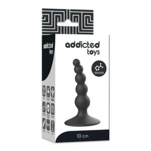 Addicted Toys - Plug Anal Sexual 10 cm Negru 10 Addicted Toys - Plug Anal Sexual 10 cm Negru - imagine 4