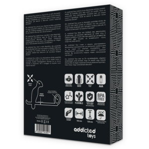 Addicted Toys-Dop Anal cu Inel din Silicon Negru 12 cm-Waterproof 14 Addicted Toys-Dop Anal cu Inel din Silicon Negru 12 cm-Waterproof - imagine 7