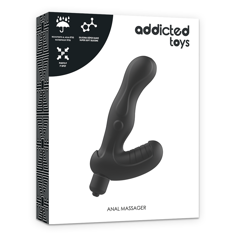Addicted Toys-P-spot Vibe Stimulator Prostatic Anal din Silicon · Jucarii Anale (imaginea 4)