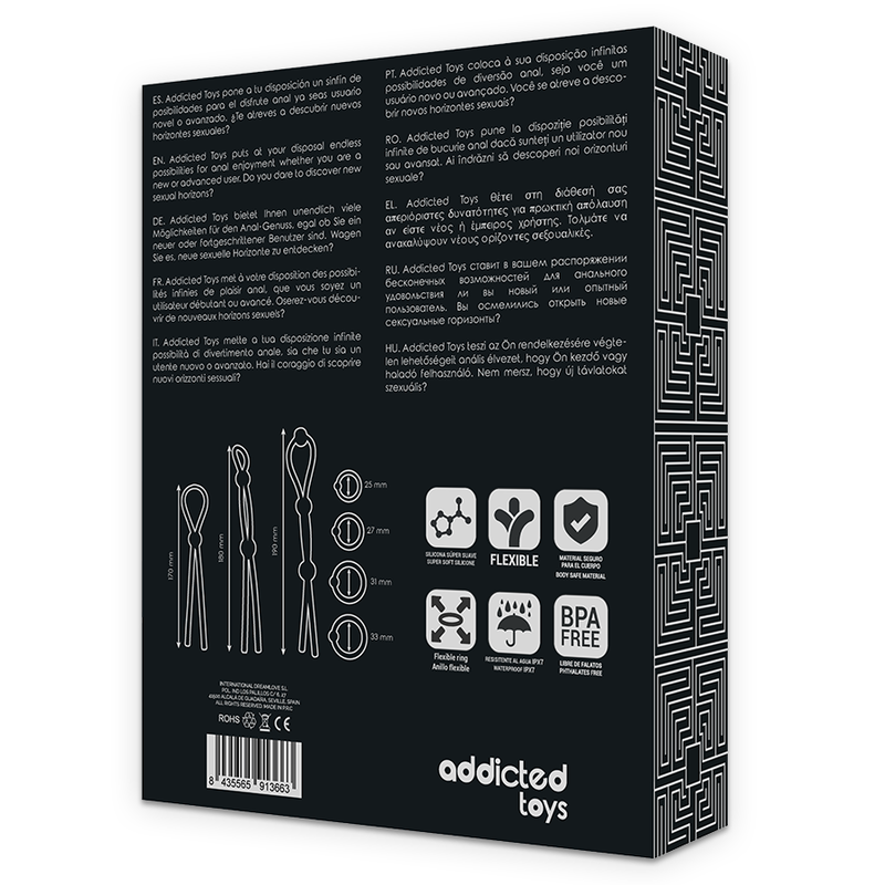Addicted Toys - Set 7 Inele Flexibile din Silicon pentru Penis 3 img 99529 87478c563506c3ff0cbd2e93e20c73b8 1