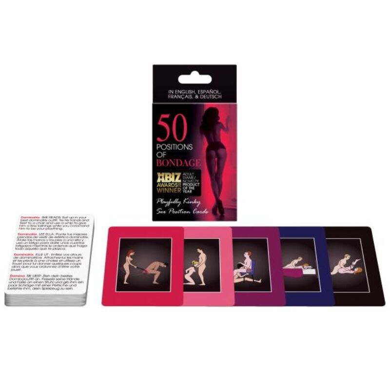 Kheper Games-50 Poziții de Bondage, Pachet de Carduri 2 img 99927 478d48702af0c9c48cb2c2cd497335a3 1