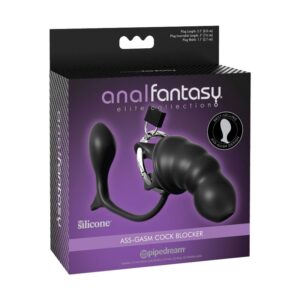 Anal Fantasy Elite Collection-Ass-gasm Cock Blocker-Silicon, USB 6 Anal Fantasy Elite Collection-Ass-gasm Cock Blocker-Silicon, USB - imagine 3