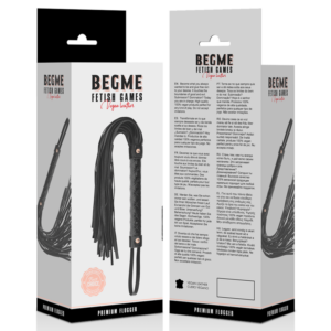 Begme Black Edition-Black Edition Flogger din Piele Vegană - imagine 5