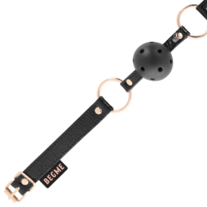 Begme Black Edition-Black Edition Mordă cu Bilă Piele Vegană 8 Begme Black Edition-Black Edition Mordă cu Bilă Piele Vegană - imagine 3